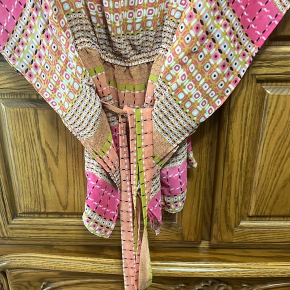 Nwot Sunset Rd size 16 gathered waiste coverup. - Picture 4 of 9